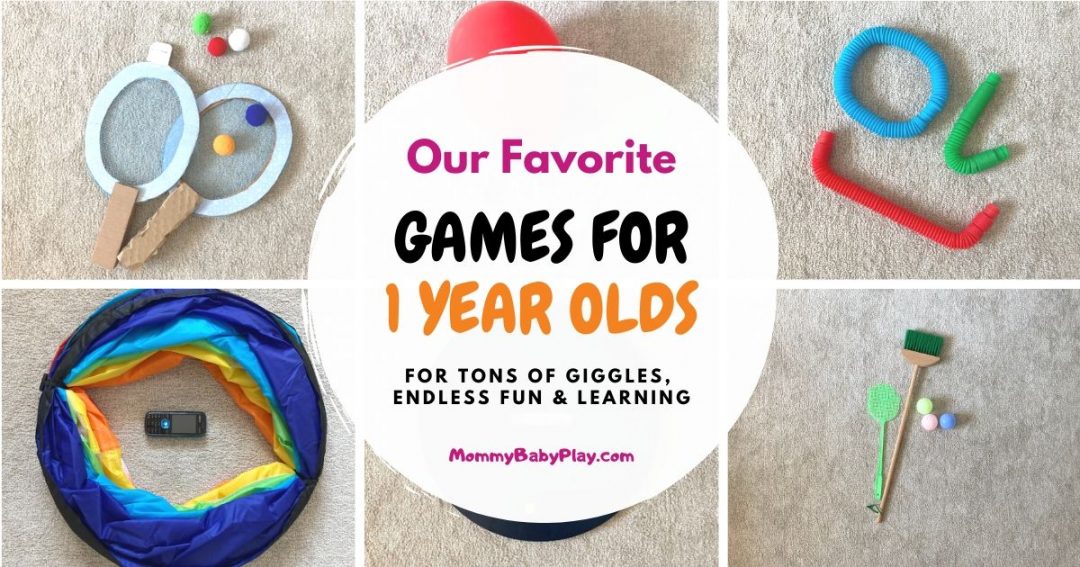 Games For 1 Year Olds {You Will Both LOVE} - Mommy Baby Play