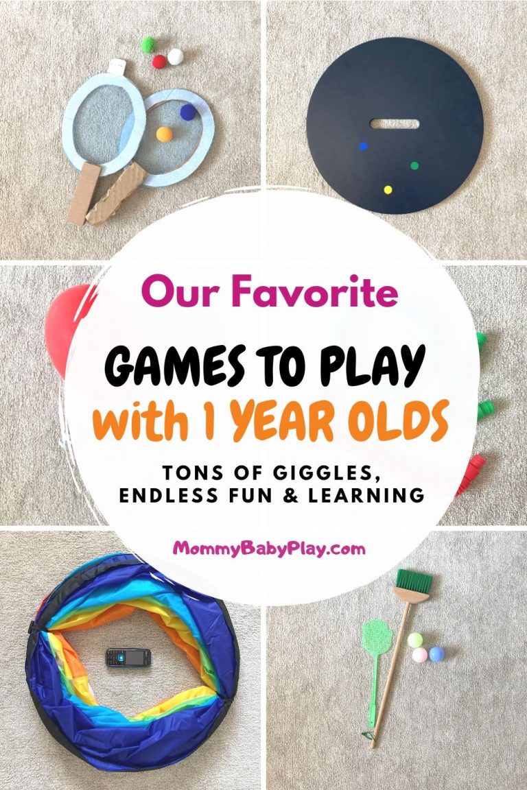 Games For 1 Year Olds {You Will Both LOVE} - Mommy Baby Play