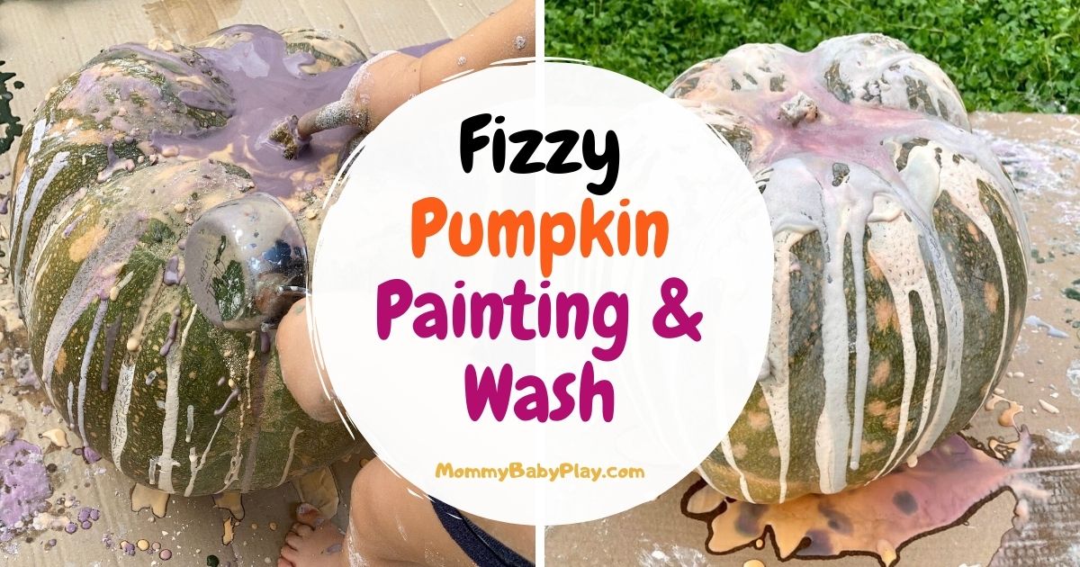 Fizzy Pumpkin Painting & Wash