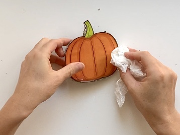 DIY Pumpkin Puzzle - Note