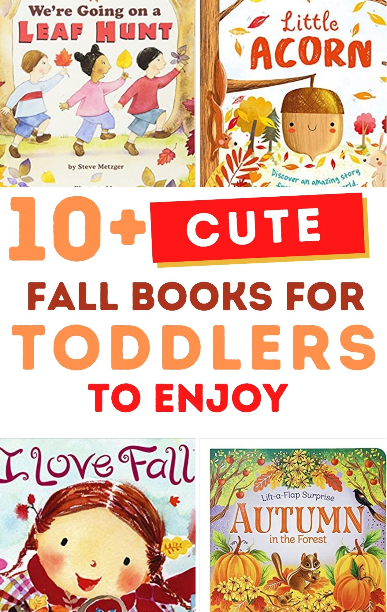 Our Favourite Fall Books For Toddlers {Fall Season Reading}