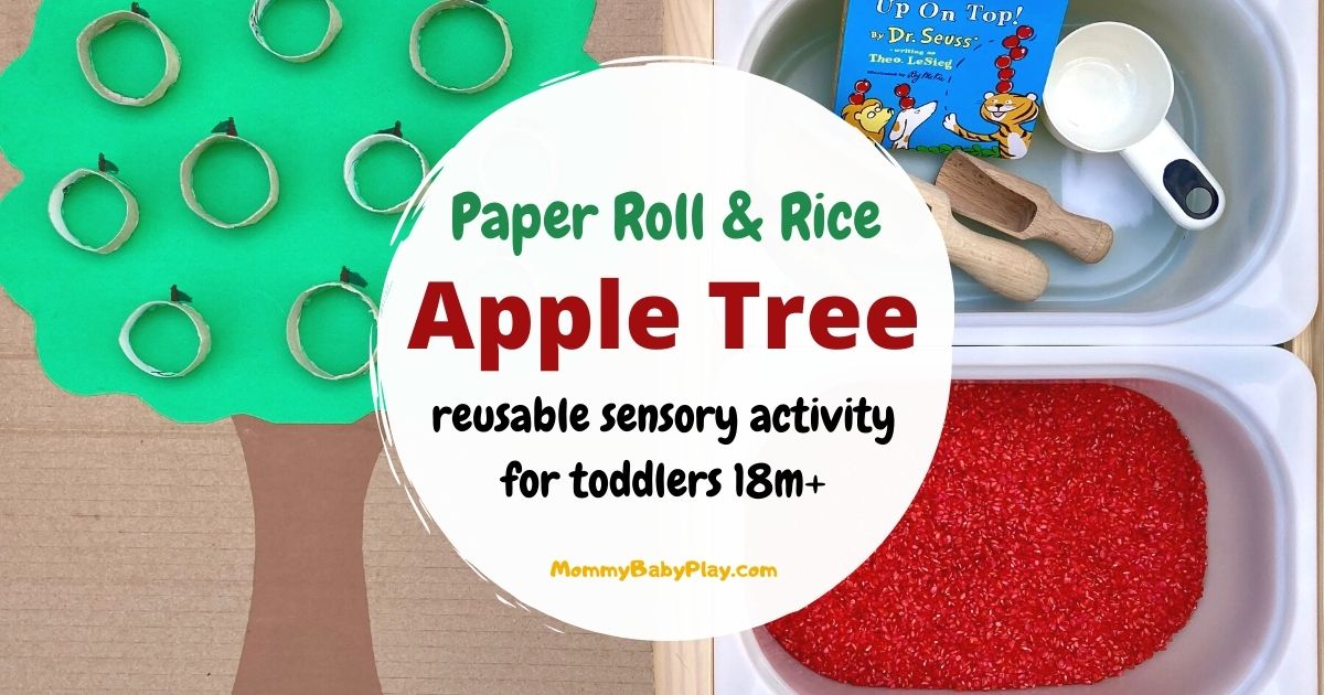 Paper Roll & Rice Apple Tree