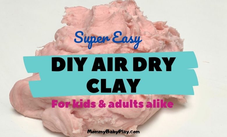 diy air dry clay