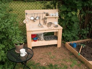 12 DIY Mud Kitchen Ideas {Simple & Beautiful} - Mommy Baby Play